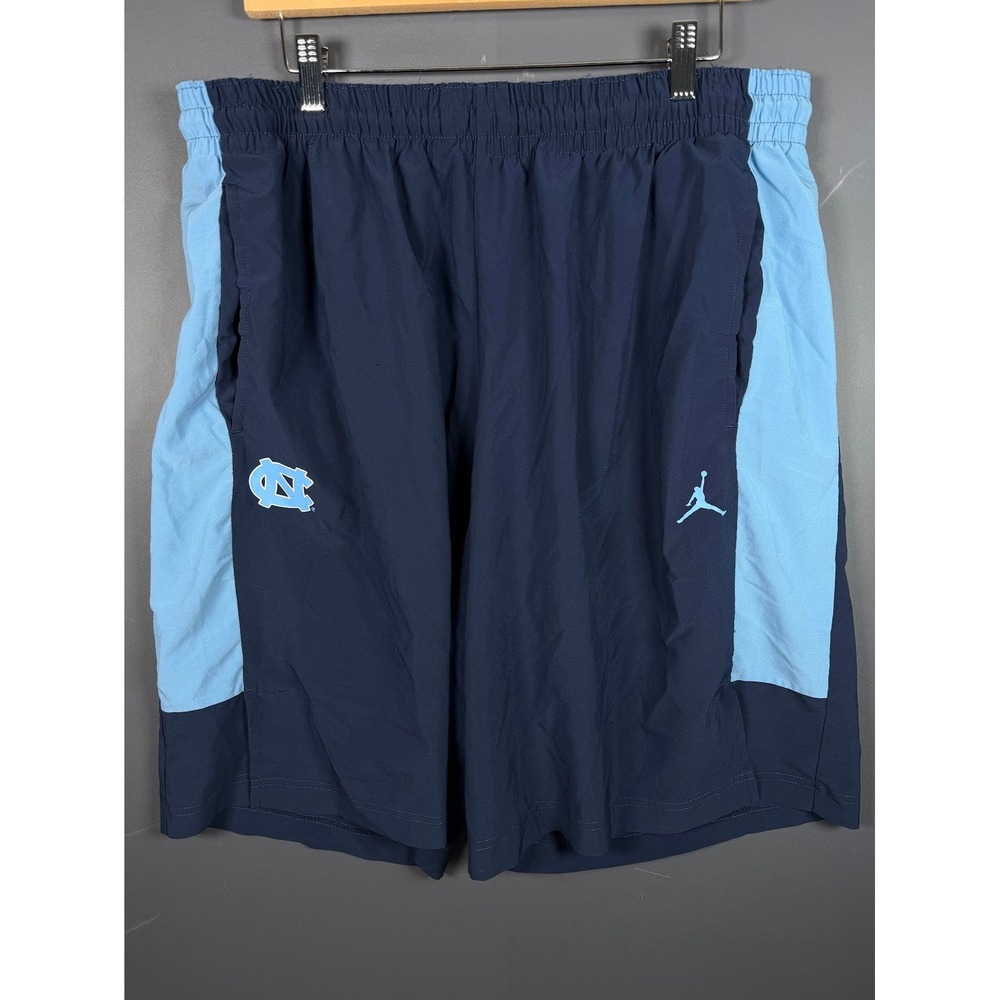 Jordan Mens 3XL North Carolina Tar Heels UNC Basketball Shorts Navy Blue